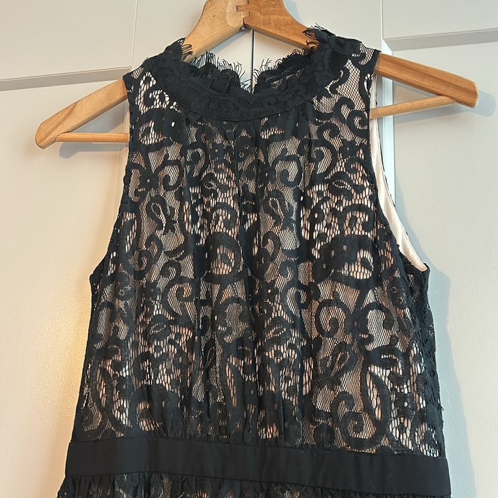 Black cocktail party dress
